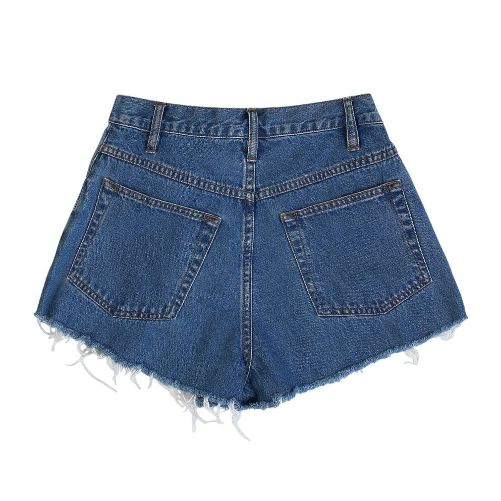 Vintage 90s Medium Wash High Rise Shorts