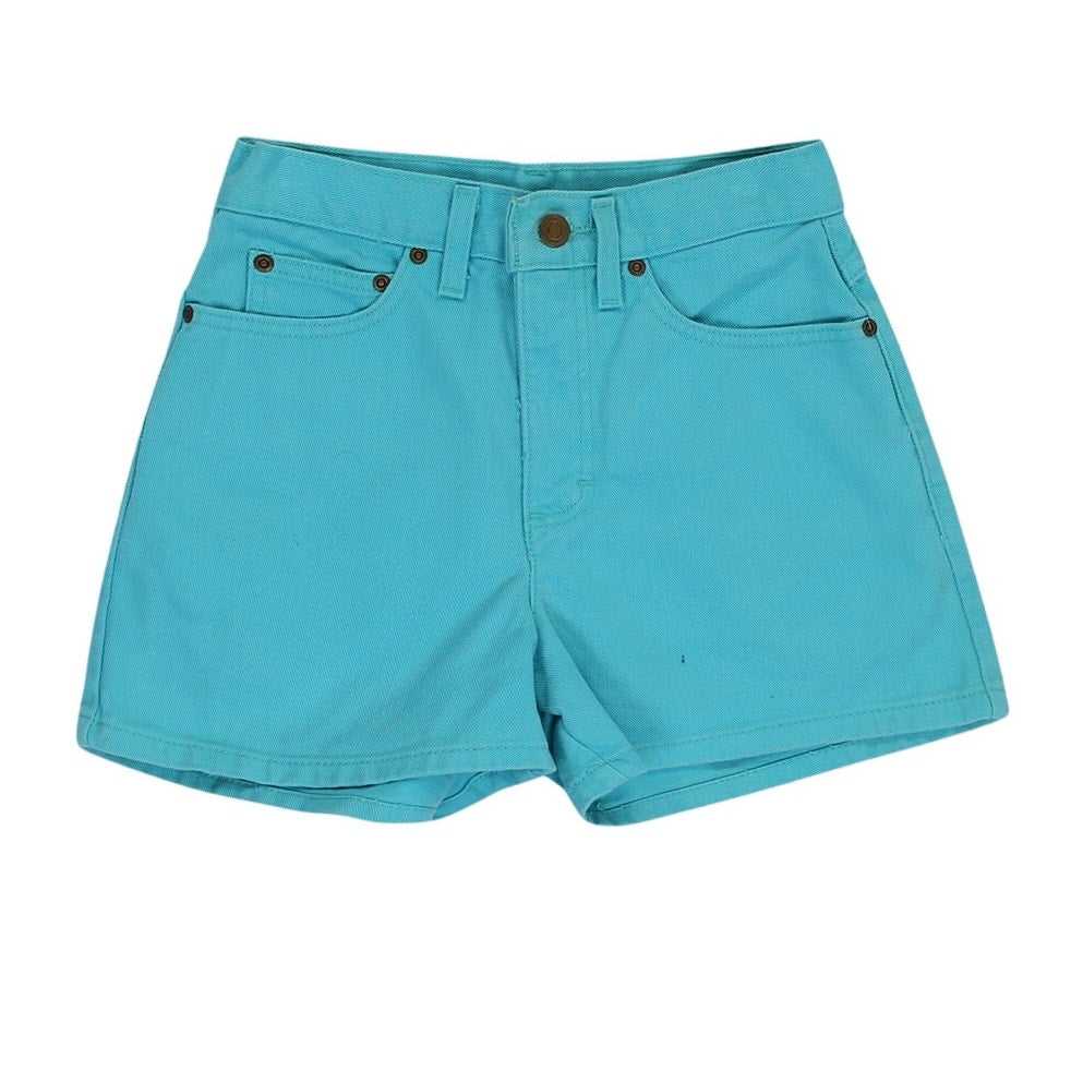 Vintage 90s Bright Blue Mid Rise Shorts