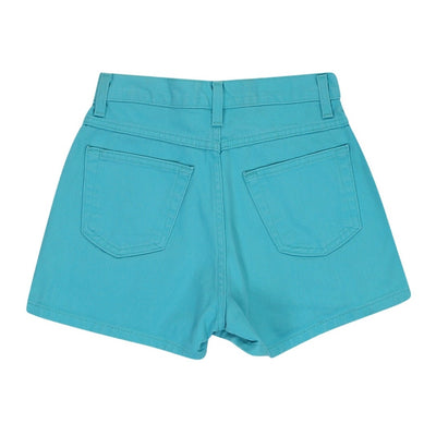 Vintage 90s Bright Blue Mid Rise Shorts