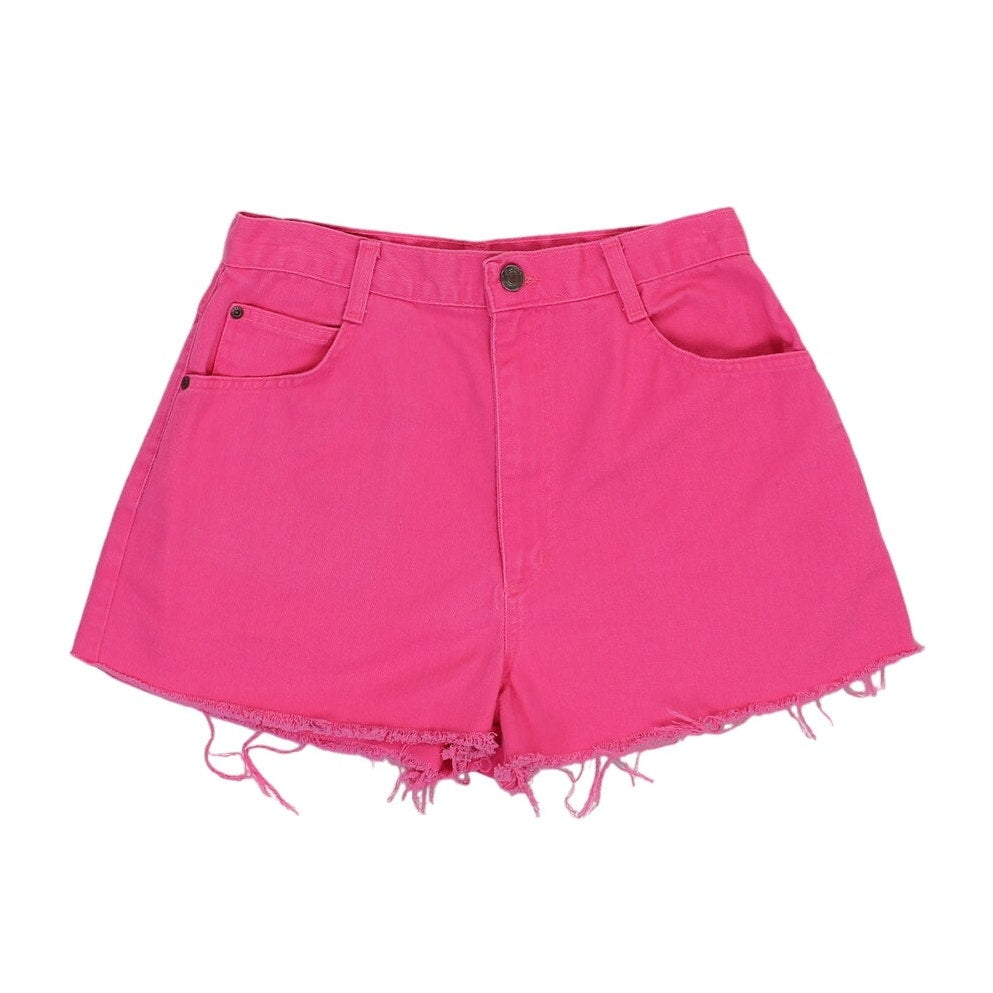 Vintage 90s Pink High Rise Distressed Shorts