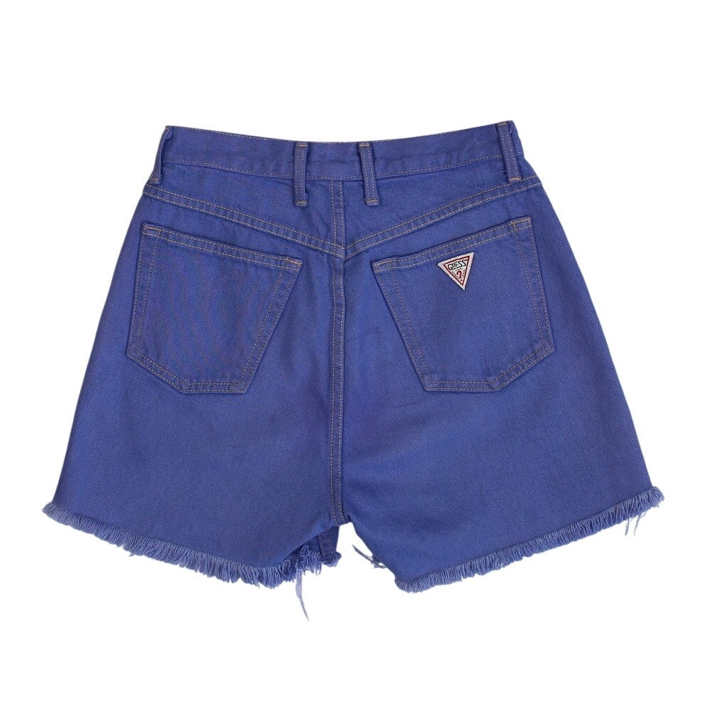 Vintage 90s Guess Purple Distressed Shorts