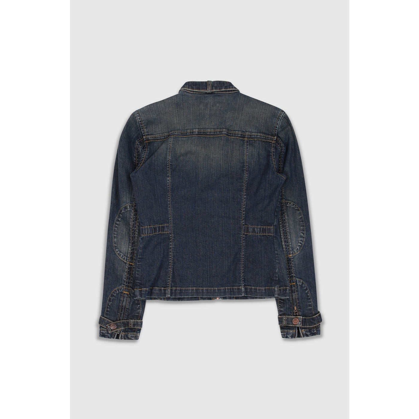 Vintage Y2K Bomber Denim Jacket