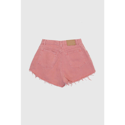 Vintage 90s Pink High Rise Distressed Shorts