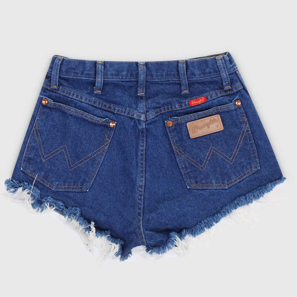 Vintage 90s Wrangler Distressed Denim Shorts