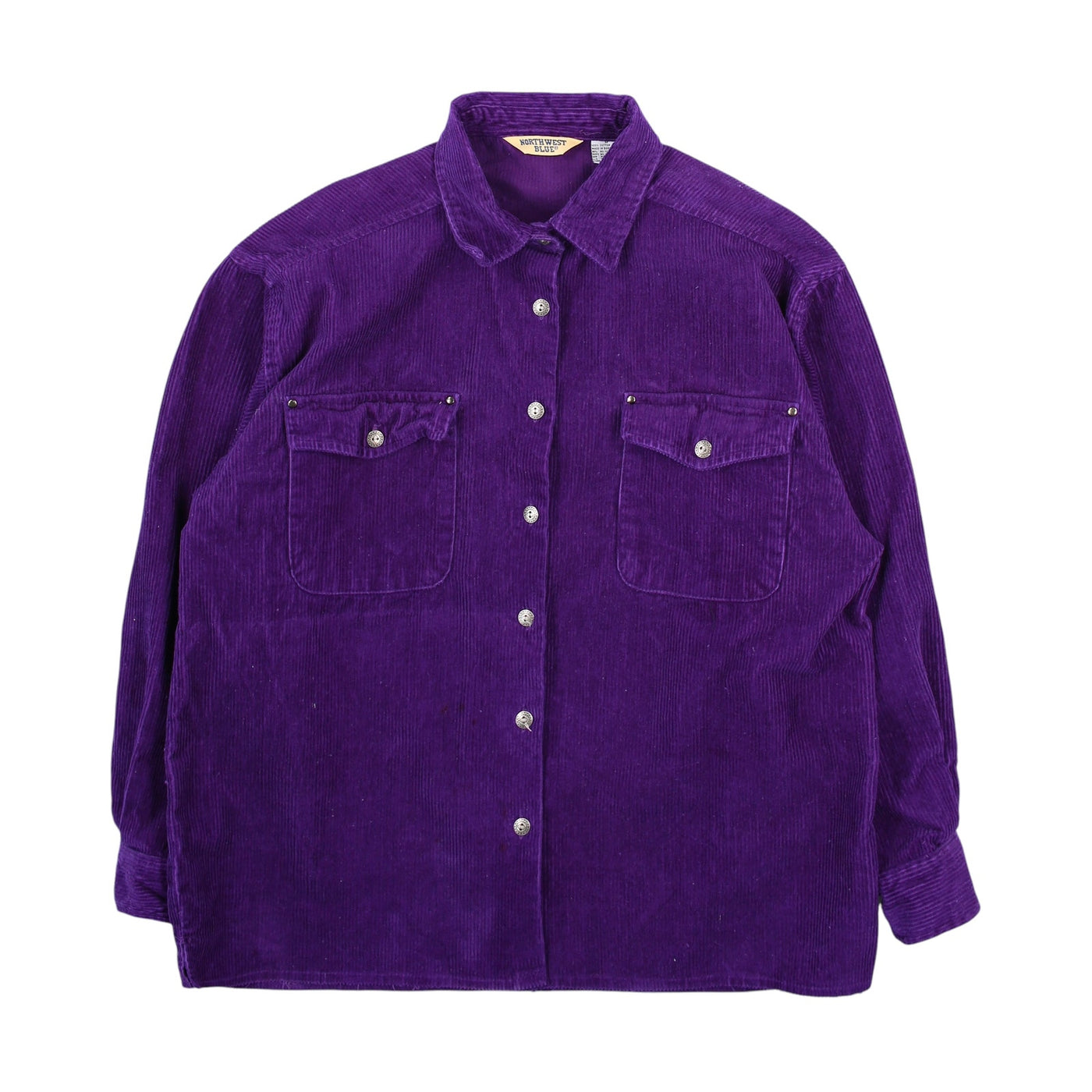 Vintage 90s Purple Corduroy Shirt
