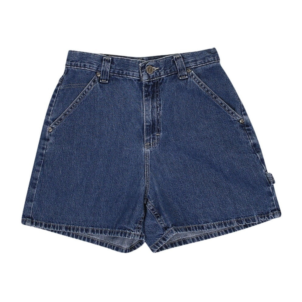 Vintage 90s Dark Wash Cargo Shorts