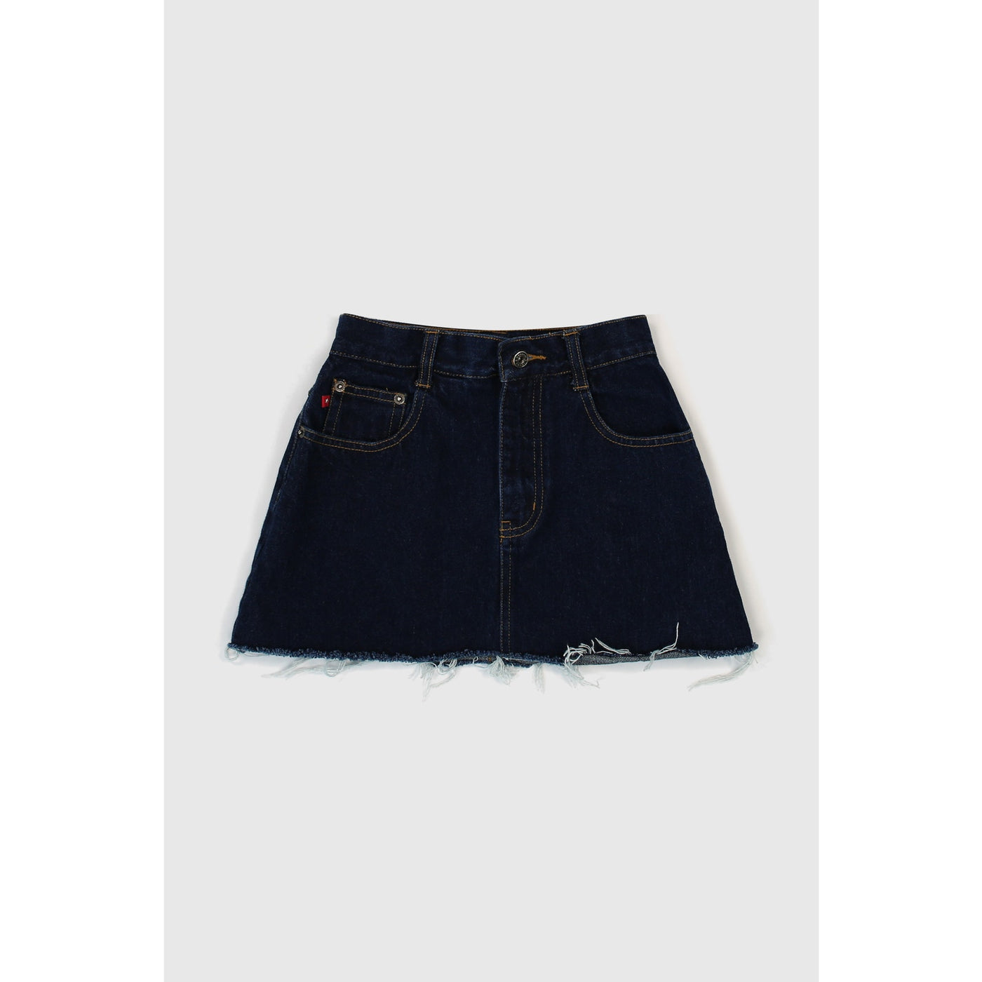 Vintage 90s Dark Wash Denim Skirt