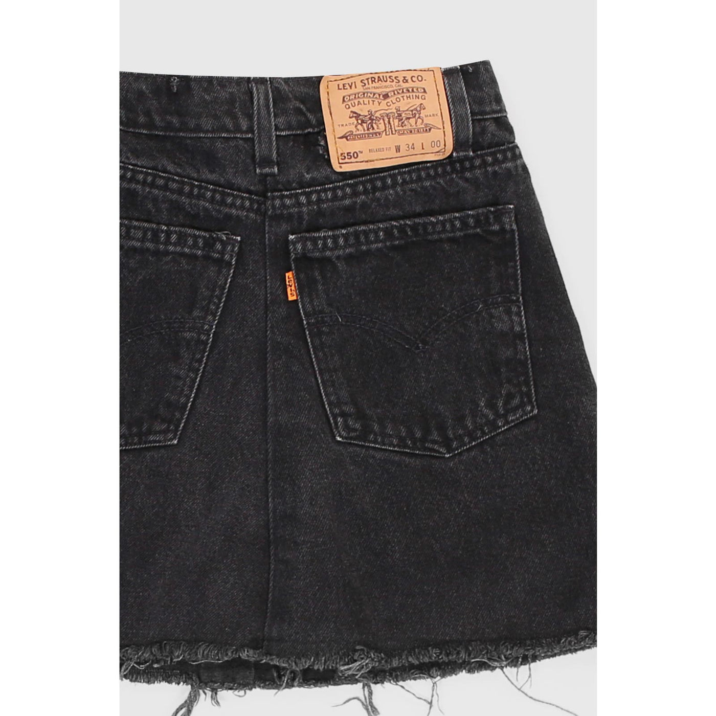 Vintage Reworked Levi’s Denim Skirt