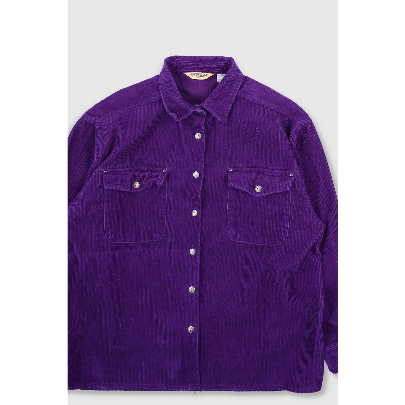Vintage 90s Purple Corduroy Shirt