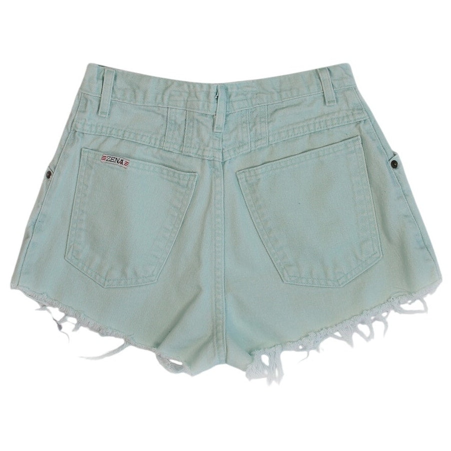 Vintage 90s Green High Rise Shorts