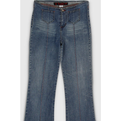 Vintage Y2K Mudd Low Rise Flare Jeans