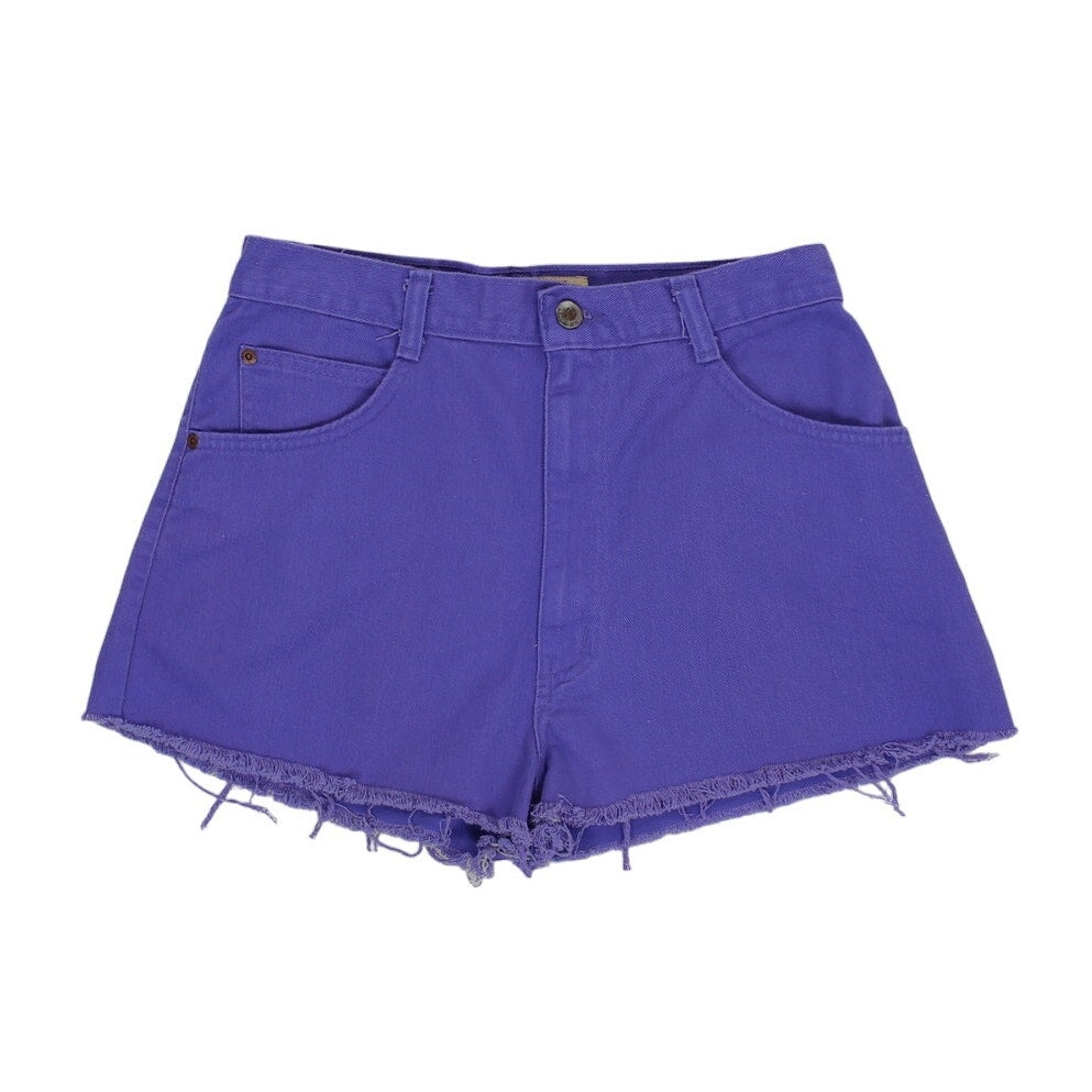 Vintage 90s Purple High Rise Distressed Shorts