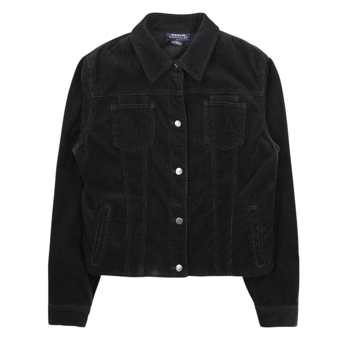 Vintage 90s Black Corduroy Jacket