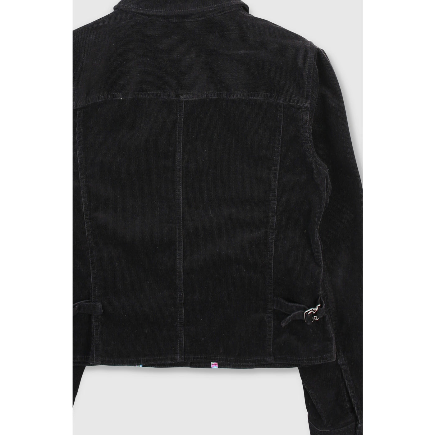 Vintage 90s Black Corduroy Jacket