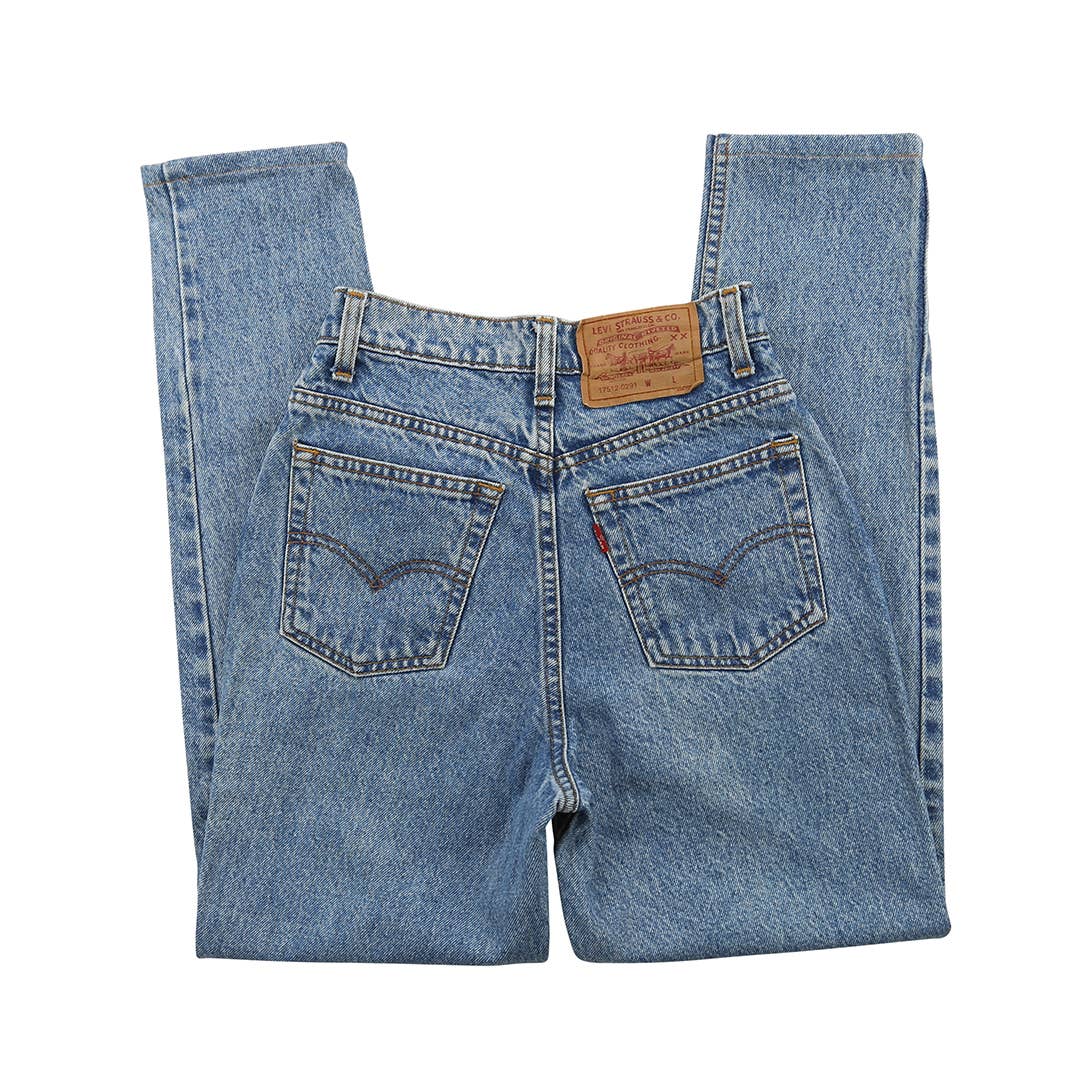 Vintage 90s Levi's 512 Medium Wash High Waisted Jeans – Denim For Days