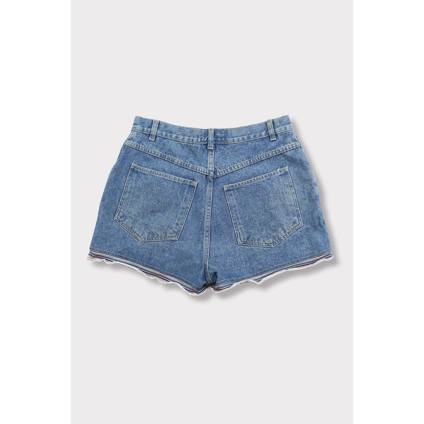 Vintage 90’s Button Up High Rise Medium Wash Shorts