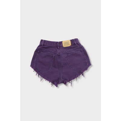Vintage 90s Lizwear Purple Distressed Cut Off Shorts