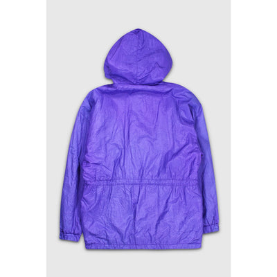 Vintage 90s Reversible Purple Windbreaker Jacket