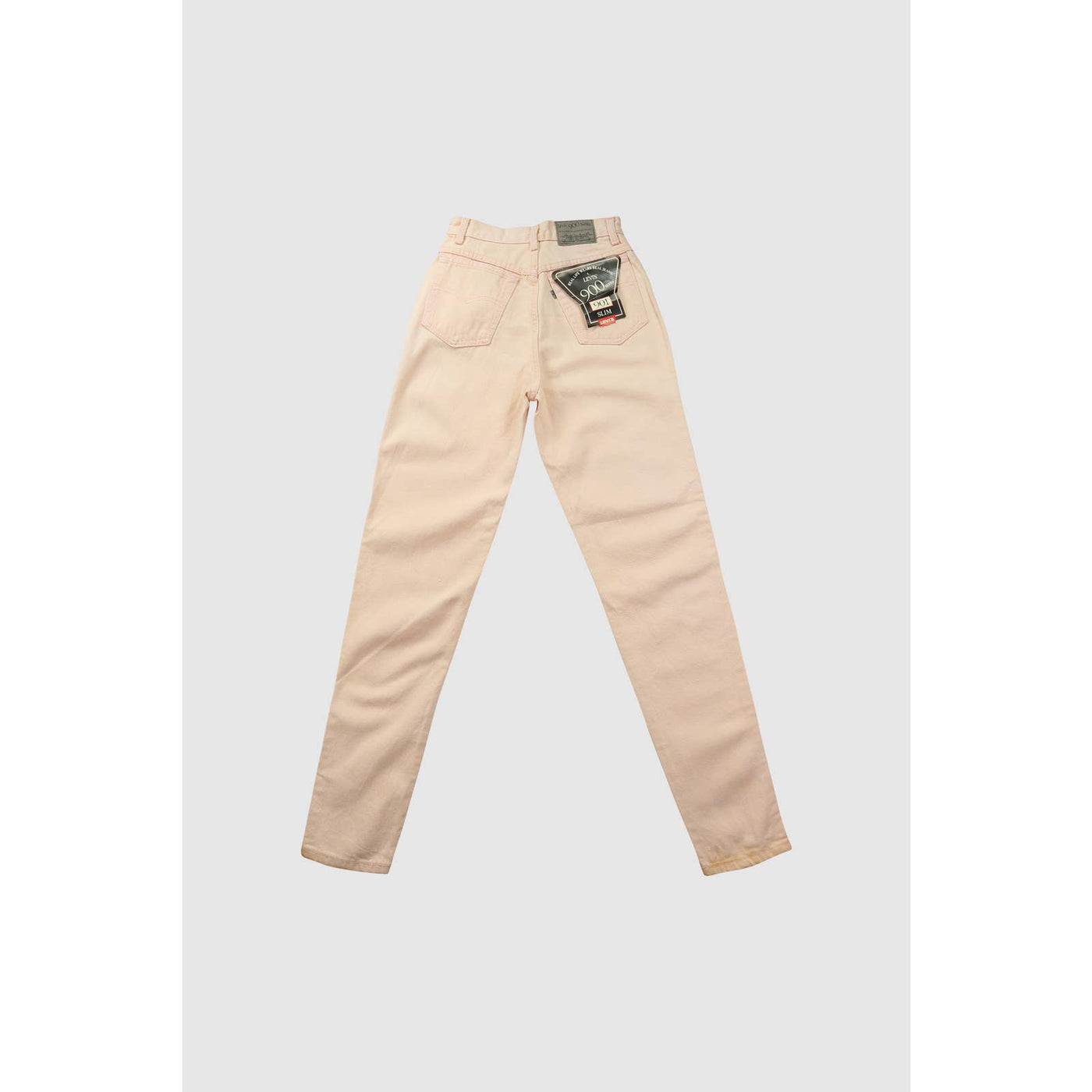 Vintage Y2K Deadstock Levi’s 900 Series Pastel Pink High Rise Jeans