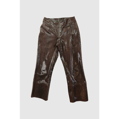 Vintage Y2K Cache Pleather Zipper Pants