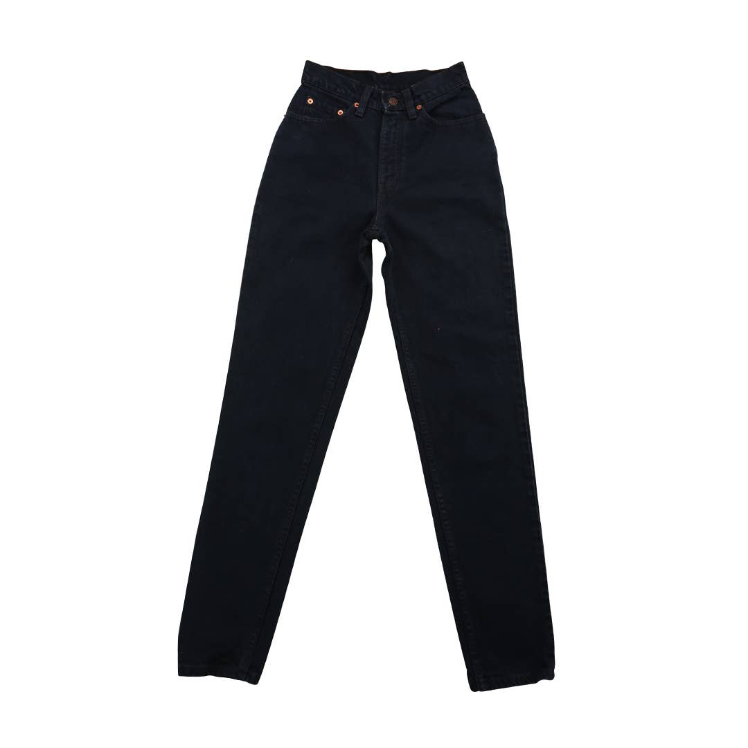Vintage 90s Levi’s 512 Black High Waisted Jeans