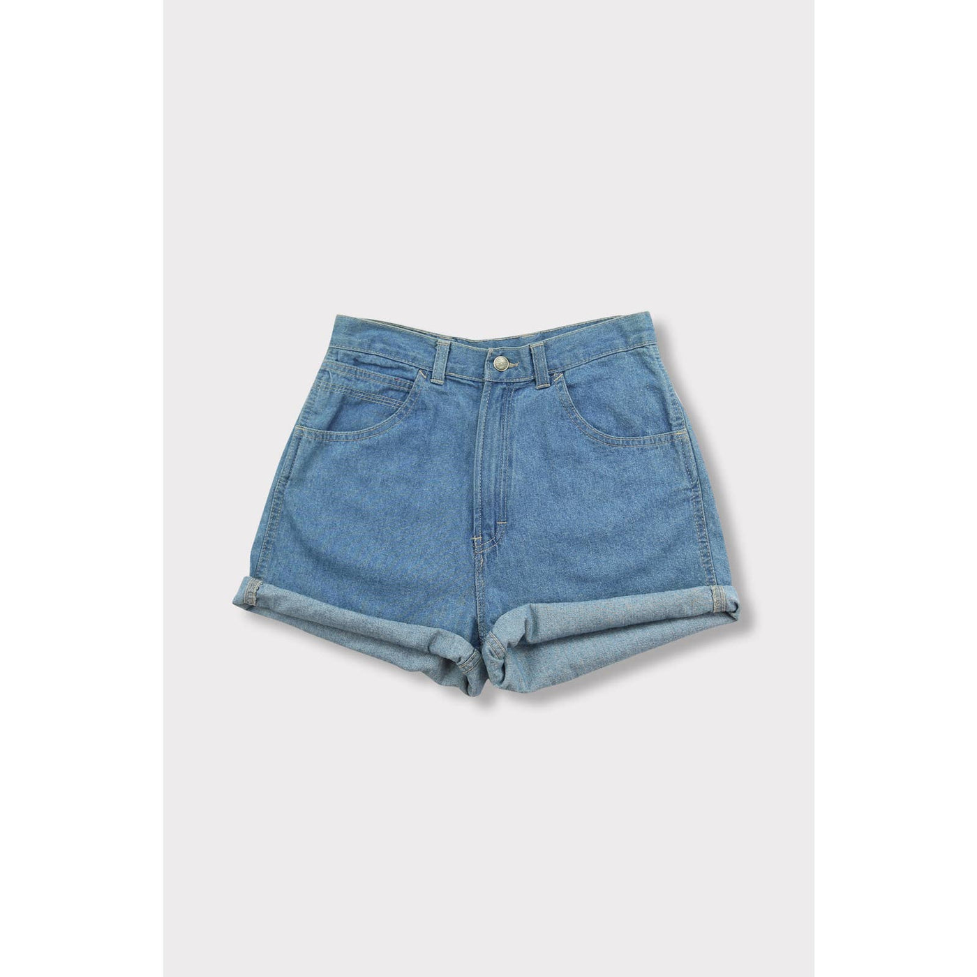 Vintage 90s High Waisted Cuffed Shorts