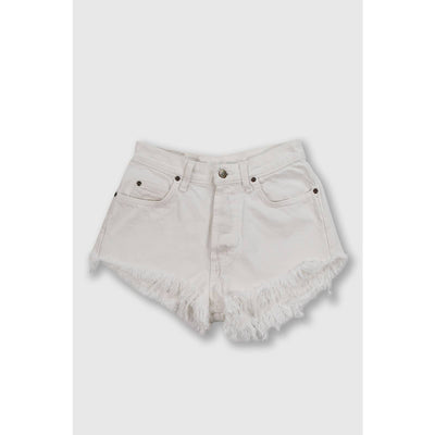Vintage Y2K Lee’s White High Waisted Distressed Shorts