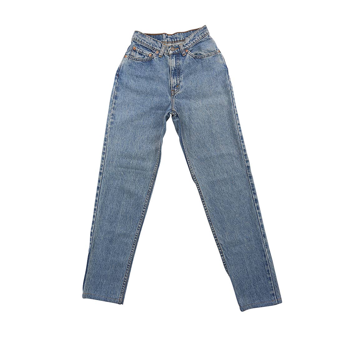 Vintage 90s Levi’s 512 Medium Wash High Waisted Jeans
