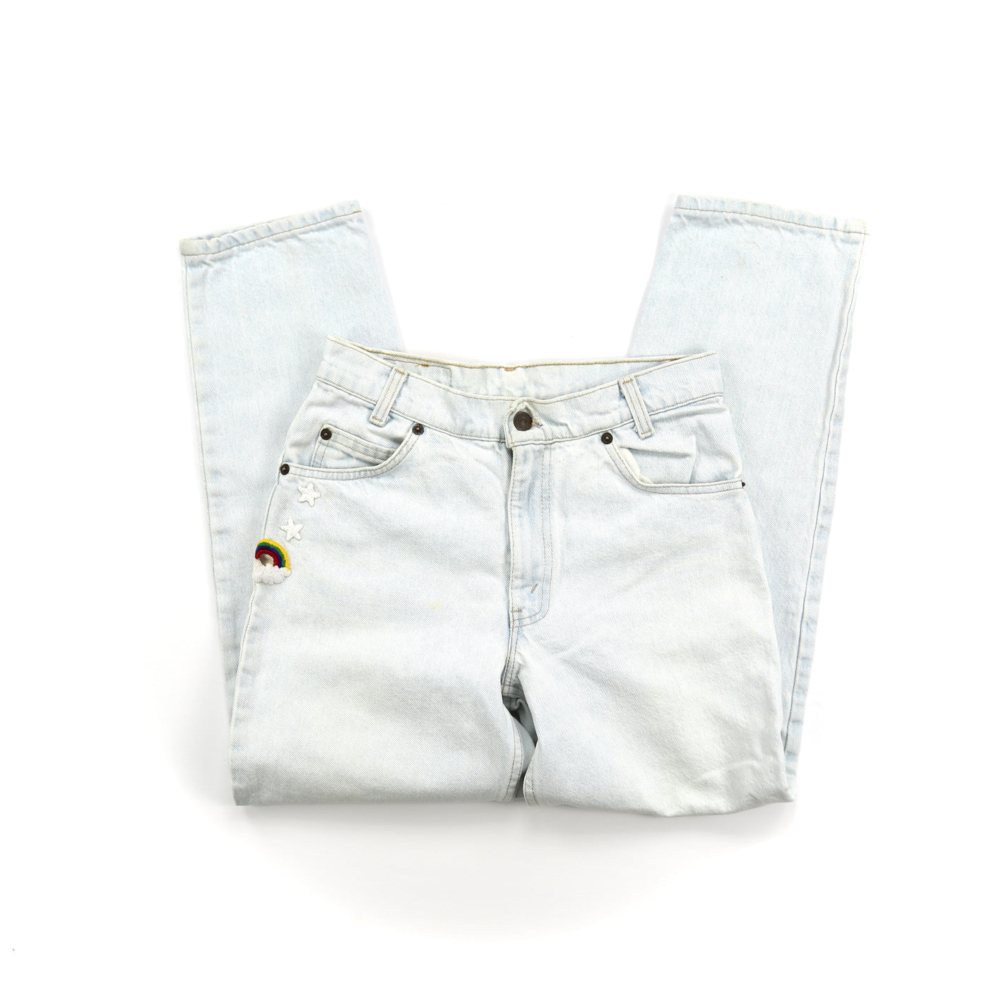 Vintage 28”/29” Levis 750 Rainbow Jeans