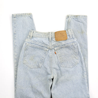 Vintage Levis 912 90’s PinStripe High Waisted Jeans