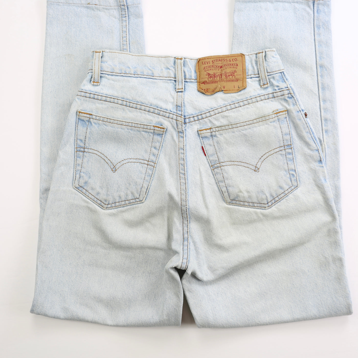 Vintage Levis 512 Light Wash High Waisted Jeans