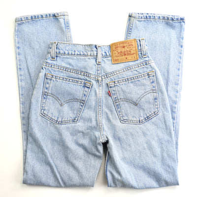Vintage Levis 512 Medium Wash High Waisted Jeans