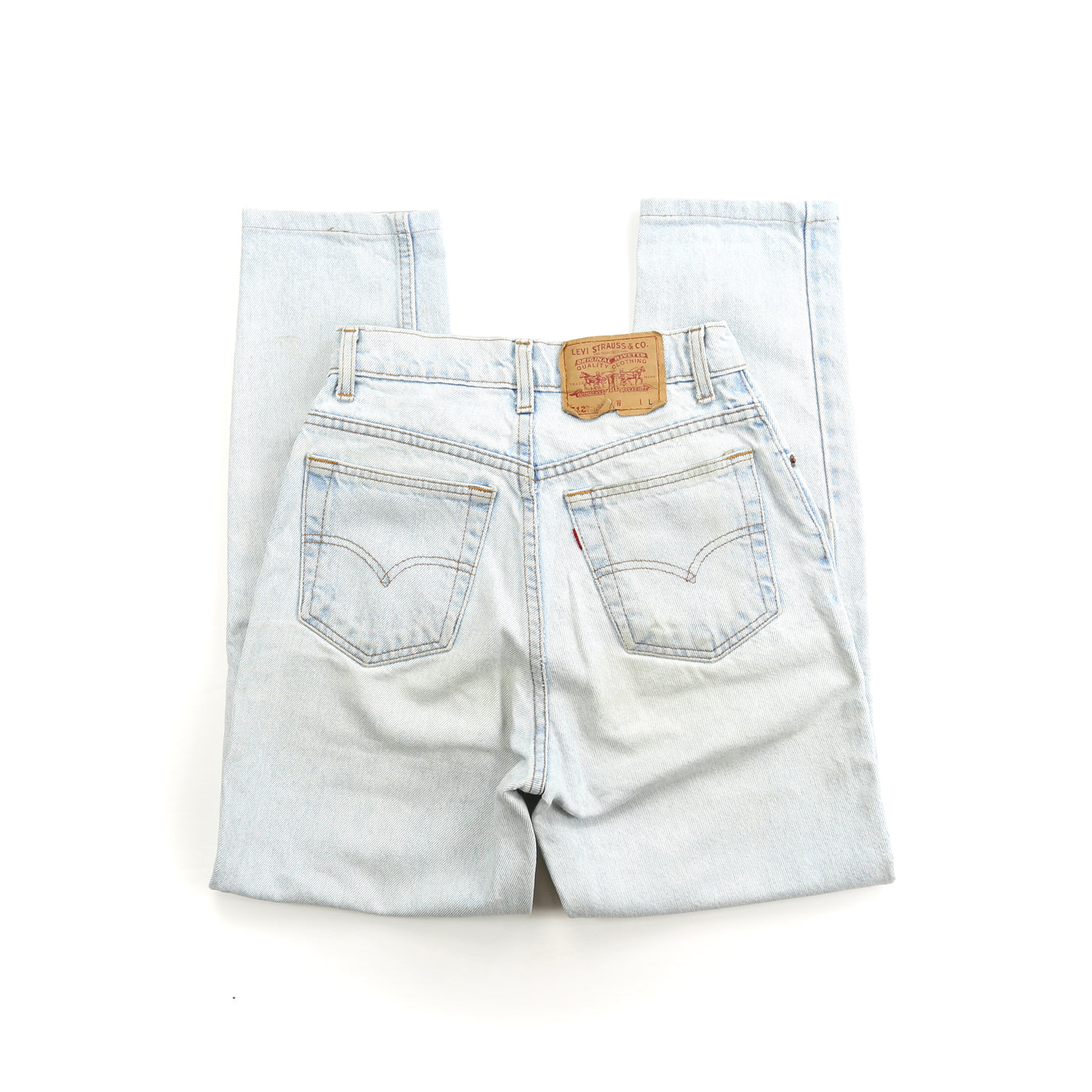 Vintage Levis 512 Light Wash High Waisted Jeans