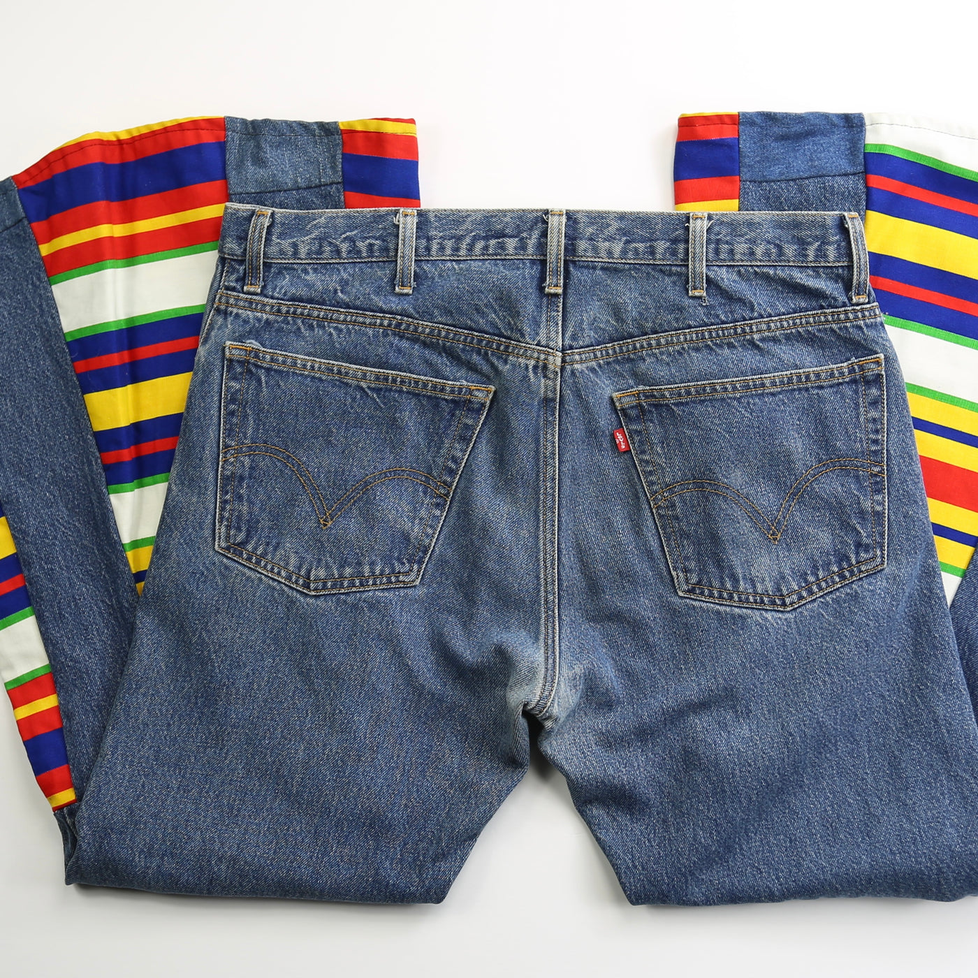 Vintage Levis 517 Reworked Bell Bottom Jeans