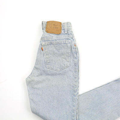 Vintage Levis 912 90’s PinStripe High Waisted Jeans