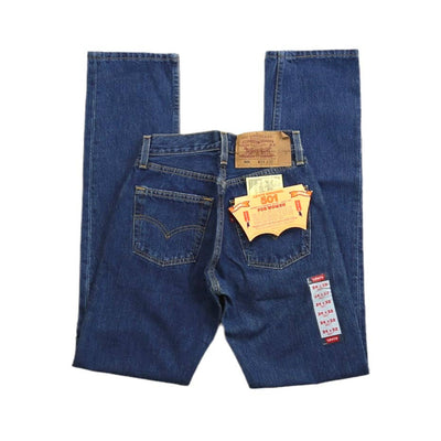 Vintage Levi’s 501 Deadstock Dark Wash Button Fly Jeans.
