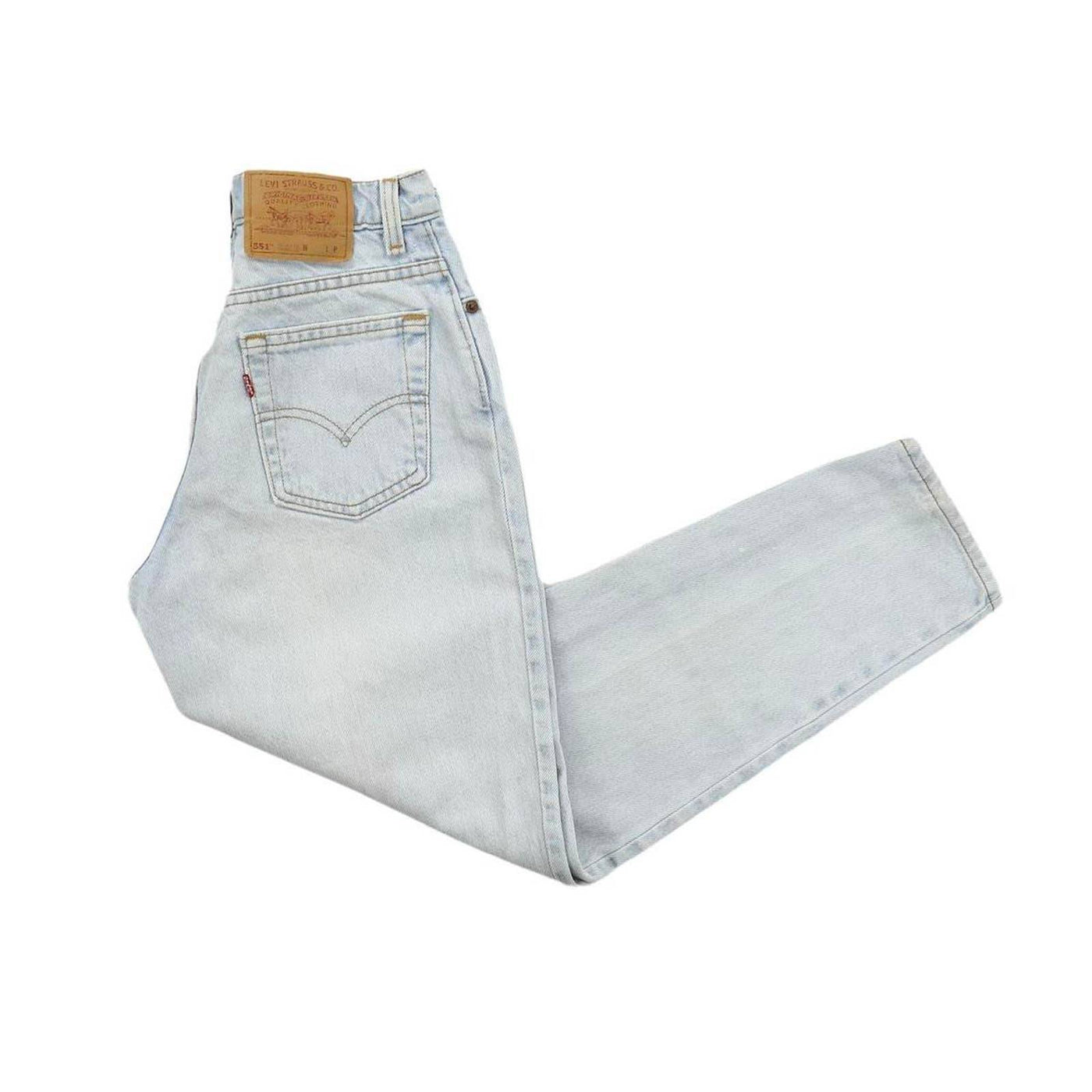 Vintage Levi’s 551 Light Wash High Waisted Jeans