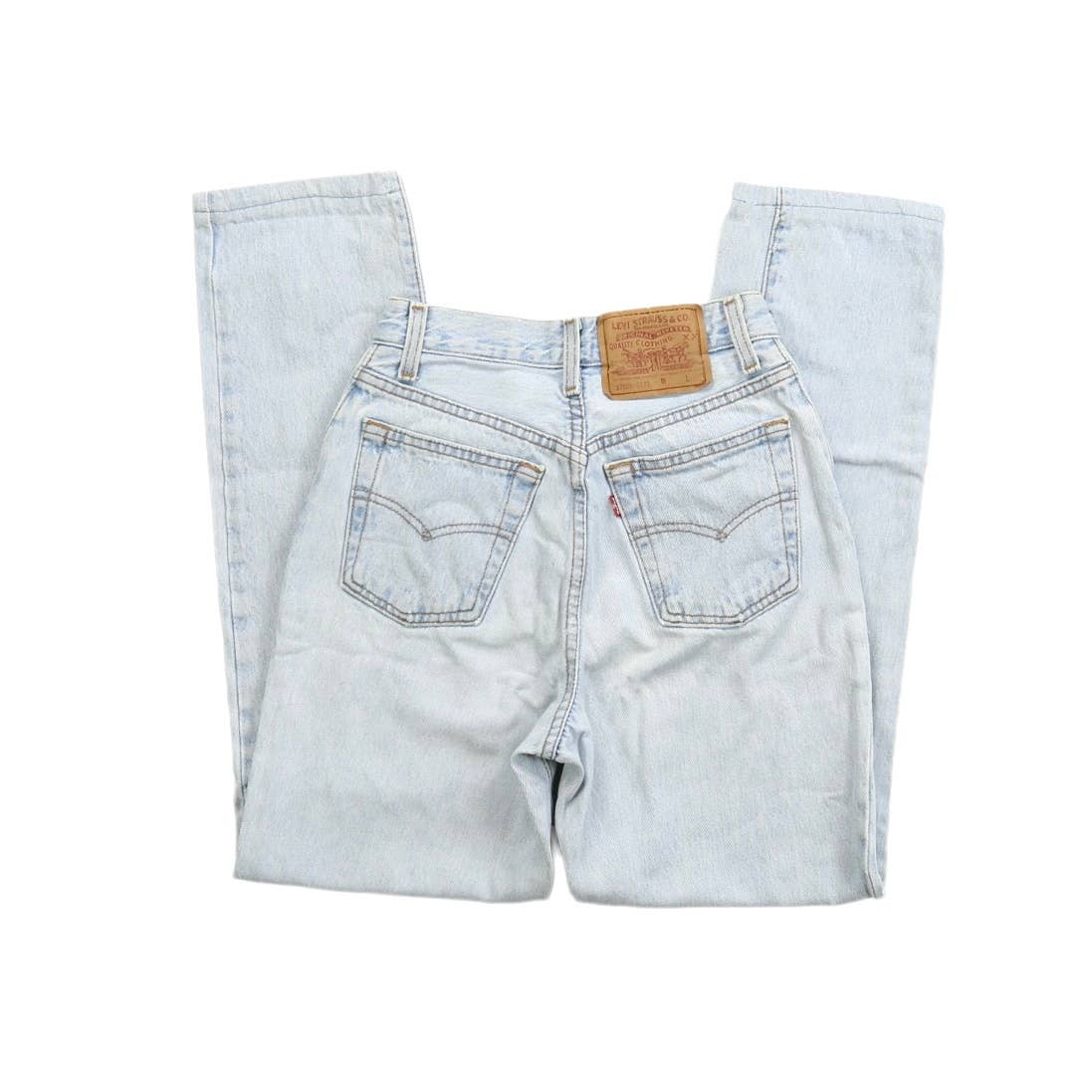 Vintage Levi’s 501 Light Wash High Waisted Jeans 24"/25"